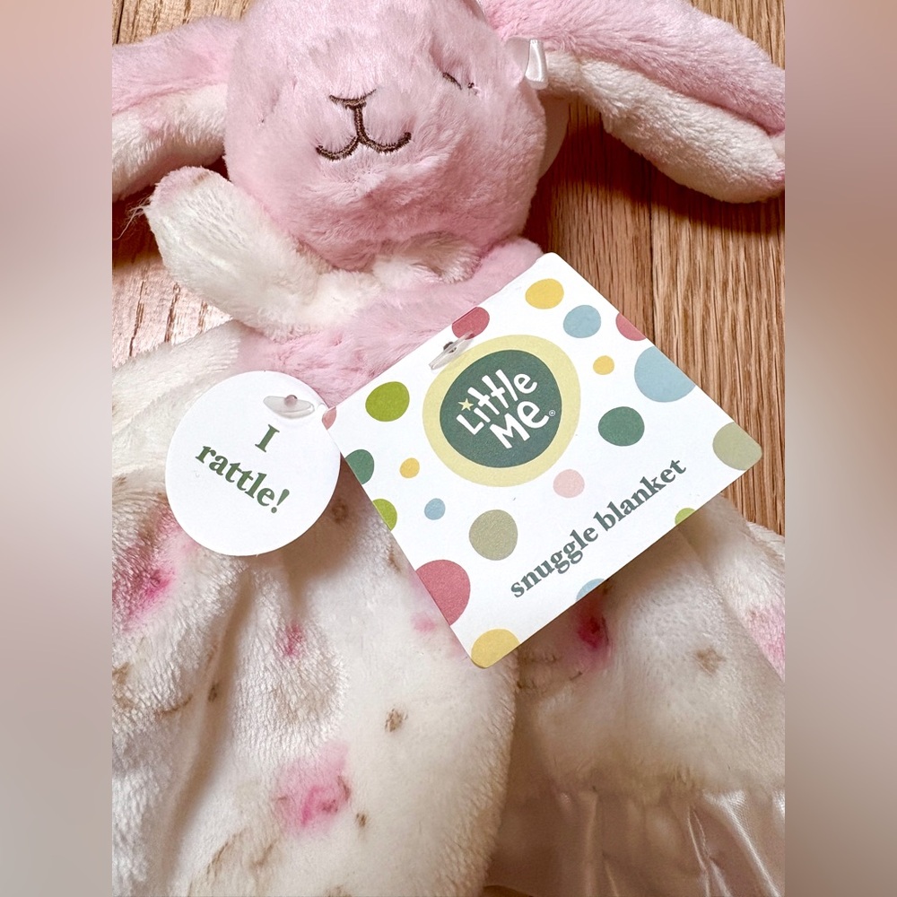 NEW 🐇 Bunny Rabbit Lovey Rattle - Picture 3 of 8
